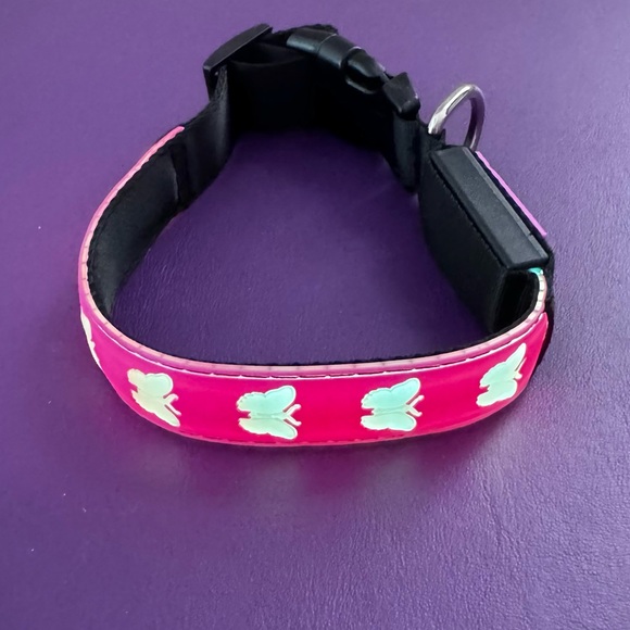 *NWT* LED DOG COLLAR w/ multiple lighting functions - Picture 8 of 9